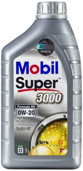 MOBIL SUPER 3000 FORMULA OV 0W20 4L
